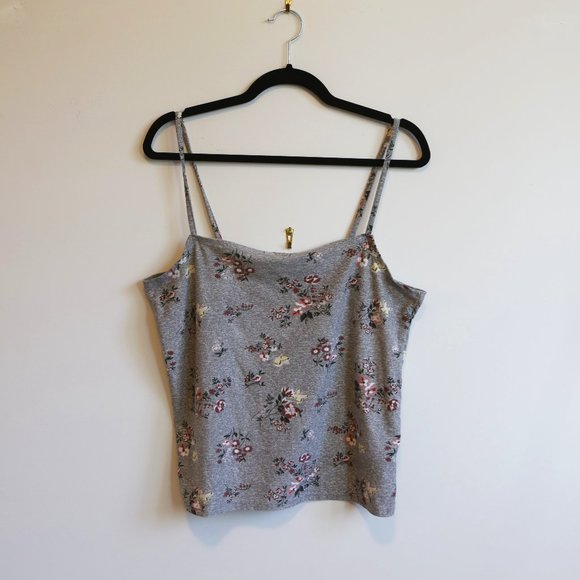 Boxy Floral Strappy Camisole - Picture 1 of 3